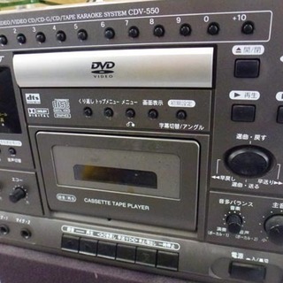 カラオケシステム COLUMBIA デノン CDV-550 カセットテープ DVD 03年製