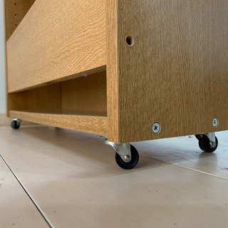 サイズ未記入✨インテリアハウス✨《使い道色々😆》キャスター付き収納ラック🔶良品🔶🚚無料配送🚚