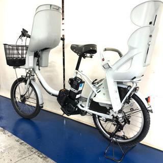 ブリヂストン ビッケ2 20インチ 3人乗り 12.3ah 高年式 電動自転車 電動