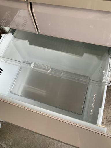 美品　TOSHIBA　VEGETA　冷凍冷蔵庫　481L　フレンチドア(観音開き)　6ドア　GR-G48FS(P)　2014年製　パールピンク