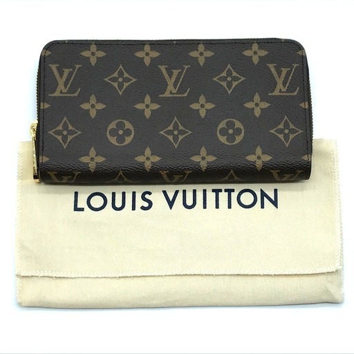 未使用★LOUIS VUITTON【ルイヴィトン】 M41894 ファッション小物 ラウンドファスナー ジッピー ウォレット モノグラム 長財布（小銭入れあり）