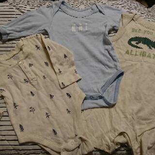 ○6-12m/70用 old navy /レモール 3点 オール...