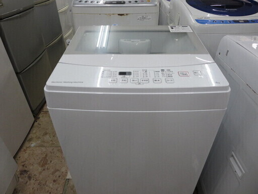 ニトリ洗濯機6k　2019年製　NTR60