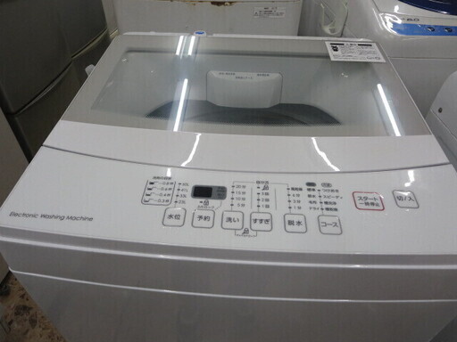 ニトリ洗濯機6k　2019年製　NTR60