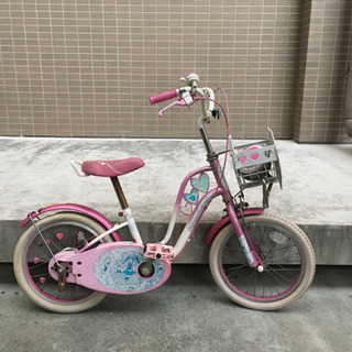 幼児向け　プリキュア自転車ゴロ付