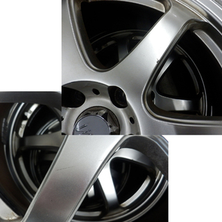 2019年製 225/55R17 ブリヂストン レグノ GRVⅡ 夏タイヤ ４本セット アルミ付き