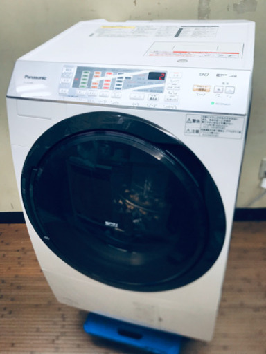 Panasonic パナソニック 9kgドラム式洗濯乾燥機 NA-VX5300L 動作確認済み美品