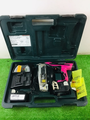 日立 NP14DSL コードレスピン釘打ち機【リライズ野田愛宕店】【店頭取引限定】【中古】