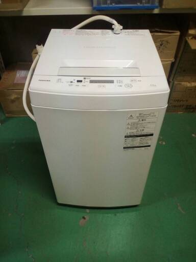 中古　洗濯機　TOSHIBA AW-45M5(W) 4.5kg