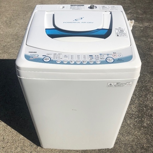 TOSHIBA 6.0kg 洗濯機 AW-60GF