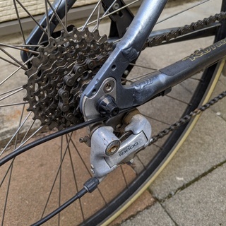 引き渡し　Kona tiki クロスバイク 150-165㎝くらい用　シングルフロント化