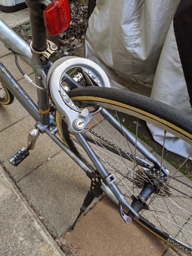 引き渡し Kona tiki クロスバイク 150-165㎝くらい用 シングルフロント化