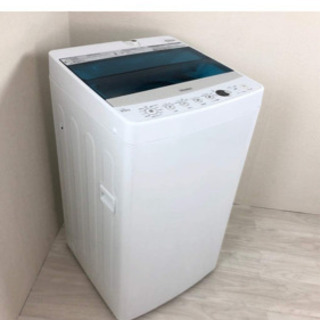 ハイアール　全自動洗濯機　4.5kg ホワイト