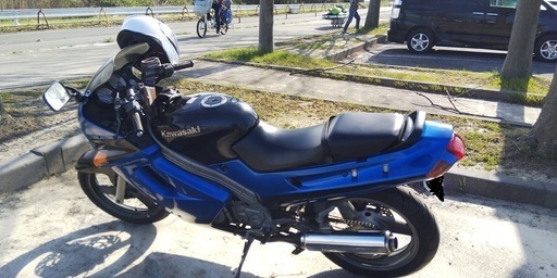 ZZR250 ノーマル（ドライブレコーダー前後カメラ、ETC付き）をお譲りします。