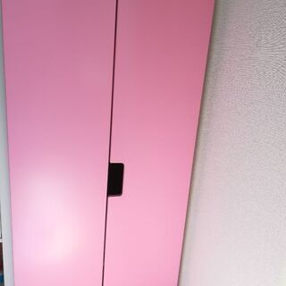IKEA ロッカー stuva ピンクです 