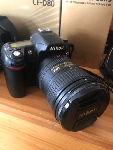 Nikon d80 Nikkor vr 18-200 超美品 付属品多数