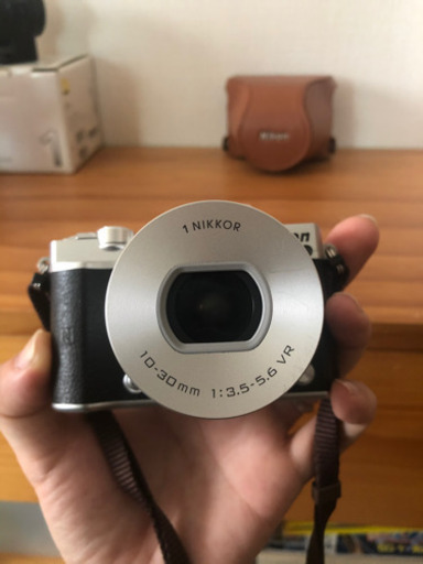 Nikon 1 j5 カメラカバー Nikkorレンズ用アダプター付き 美品