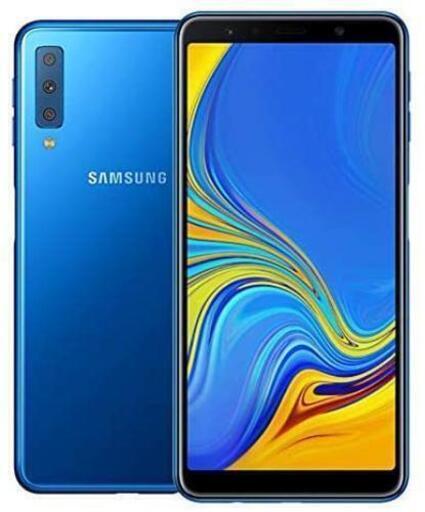 早い者勝ち】galaxy a7 ブルー simフリー