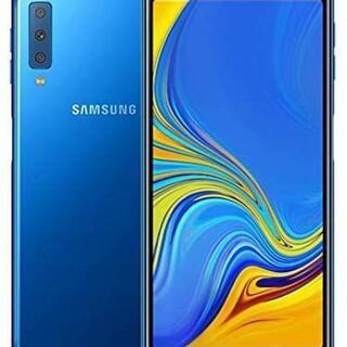 【早い者勝ち】galaxy a7 ブルー　simフリー