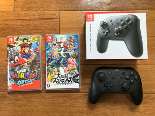 【取引先決定】【人気】任天堂Switch ゲームセット