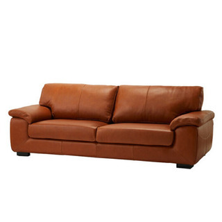 ソファ 総革 roid グランデ 3人掛け 幅215cm キャメル