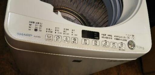 J021★6ヶ月保証★7K洗濯機★SHARP ES-G7E3 2015年製★良品