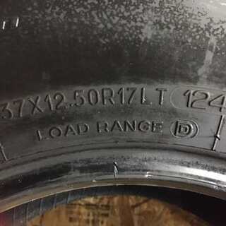 BFGoodrich All-Terrain T/A 37X12.50R17 LT 17インチ 夏タイヤ 4本 ...