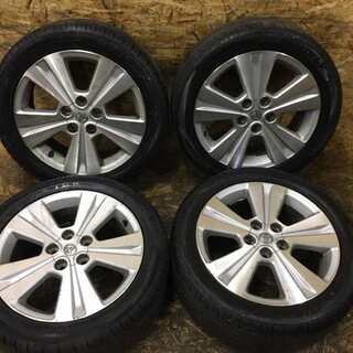 【HIFLY HF805 215/50R17】夏タイヤ 4本【トヨタ イプサム 純正 17インチ 6.5J5HPCD114.3+45】バリ溝 プリウスα等も　(VTH163) クレジットカード QR決済可能