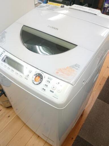 洗濯機  東芝   AW-80SVL   8.0kg  2013年製  ZABOON