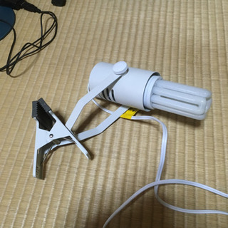 クリップライト 電球付き