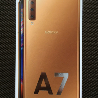 Galaxy A7 ゴールド64GB SIMフリー