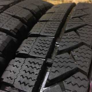 BS BLIZZAK VL1 195/80R15 107/105L LT 15インチ スタッドレス 4本 2014年製 バリ溝 ハイエース キャラバン等　(TD312) クレジットカード QR決済可能