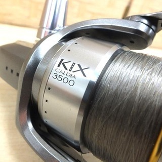 美品 Daiwa スピニングリール カルディア KIX 3500 RCS ルアー