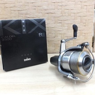 美品 Daiwa スピニングリール カルディア KIX 3500 RCS ルアー トラウト バス シーバス ベイエリア リバー
