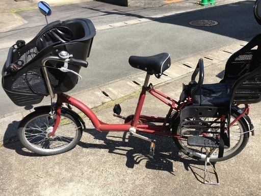 ３人乗り自転車　※電動ではありません。