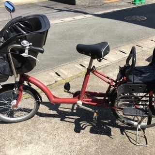 ３人乗り自転車　※電動ではありません。