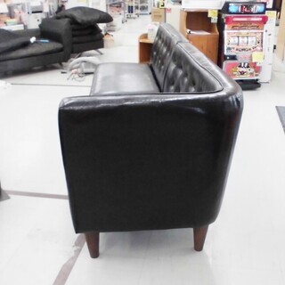 コーナーソファ L字型 レザー調 幅:235cm(最長) レトロ 2分割 モダン 苫小牧西店 コーナーソファ L字型 レザー調 幅:235cm(最長) レトロ 2分割 モダン