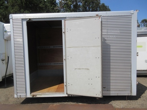 ♪千BD15♪物置♪コンテナ♪サイドドア付♪内寸高さ205cm♪内装奇麗♪アルミ箱♪ ♪千BD15♪物置♪コンテナ♪サイドドア付♪内寸高さ205cm♪内装奇麗