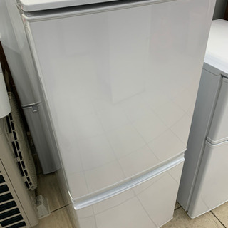SHARP シャープ SJ-D14A-W 137L 2015年 冷蔵庫