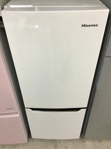 【送料無料・設置無料サービス有り】冷蔵庫 2018年製 Hisense HR-D15A 中古