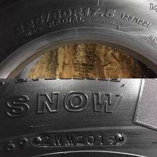 BS V-STEEL STUDLESS W900 225/80R17.5 123/122L 17.5インチ トラックタイヤ 6本 2019年製 新品 (VTY26) クレジットカード QR決済可能 BS V-STEEL STUDLESS W900 225/80R17.5 123/122L 17.5インチ トラック