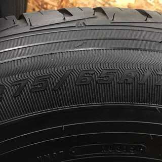 GOODYEAR EfficientGrip SUV HP01 275/65R17 17インチ 夏タイヤ 4本 2015年製 ランドクルーザー サファリ等　(VTK151) クレジットカード QR決済可能