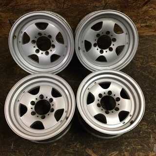 【程度良好マイナスオフセット】社外 レンコン 16in 10J -24 PCD139.7 4本セット ランドクルーザー 60 70 80 サバーバン ブレイザー タホ 程度良好社外 レンコンホイール 17in 8J +20 PCD139.7 FJクルーザー