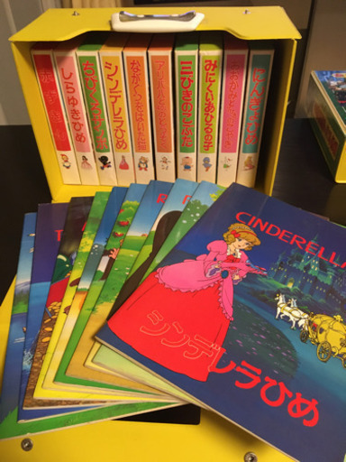 世界童話アニメ全集カセットテープビデオテープ絵本紙芝居 Moco 名古屋のキッズ用品 幼児教育 の中古あげます 譲ります ジモティーで不用品の処分