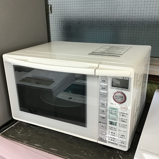 【送料無料・設置無料サービス有り】オーブンレンジ HITACHI MRO-NT5 中古