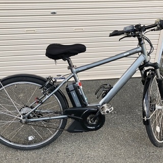 電動アシスト自転車 スポーツタイプ BRIDGESTONE RealStream（リアルストリーム） グレー 8.9AH TSマーク（自転車向け保険）付