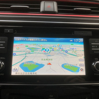 ☆日産 リーフ ZE1 純正メモリーナビ QY-8605 地図データー17-18年度版 値引可能！！