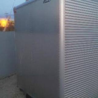 キズあり】【3t車でも配送可】アルミコンテナ 長さ約460cm×幅189cm