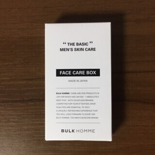 BULK HOMME バルクオム FACE CARE BOX （...