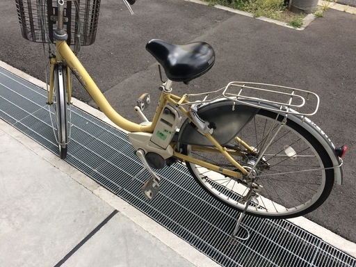 地域限定 ヤマハ パス リチウム 26インチ アイボリー アシスタ ビビ